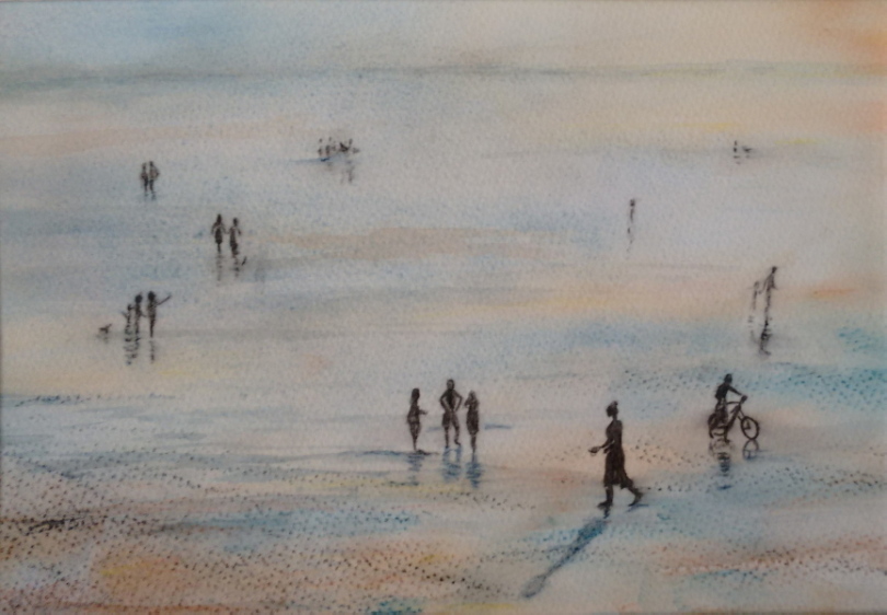 2015 The Tide is Out Watercolour